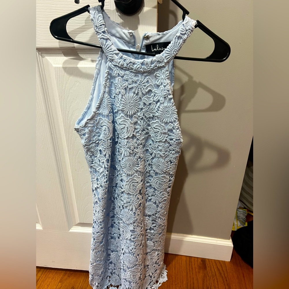 Lulu’s lace dress